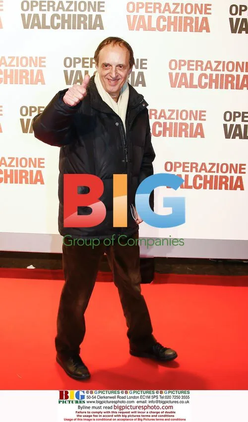 Dario Argento attends Valkyrie premiere in Rome