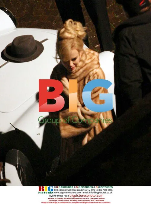 Nicole Kidman and Daniel Day Lewis on "NINE" set