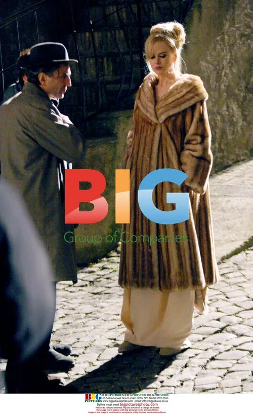 Nicole Kidman and Daniel Day Lewis on "NINE" set