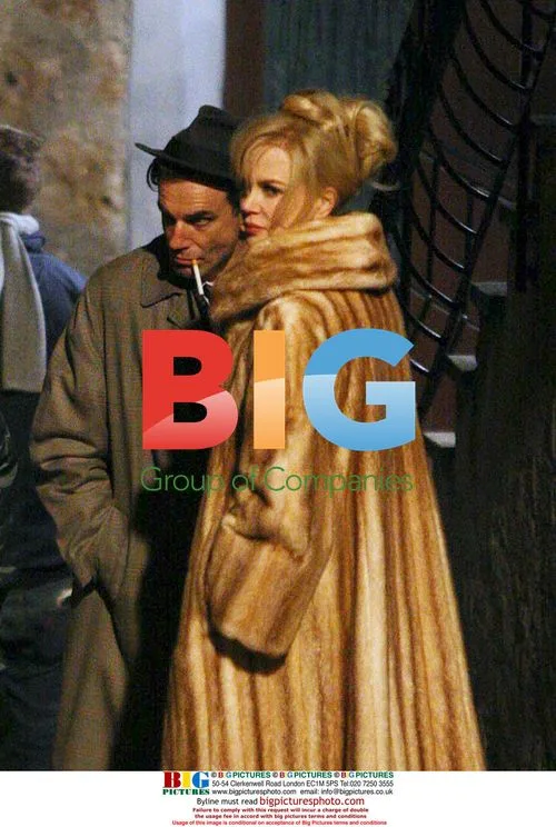 Nicole Kidman and Daniel Day Lewis on 'NINE' set