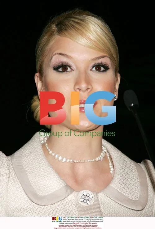 Tara Conner at Hedsor Hall show press conference