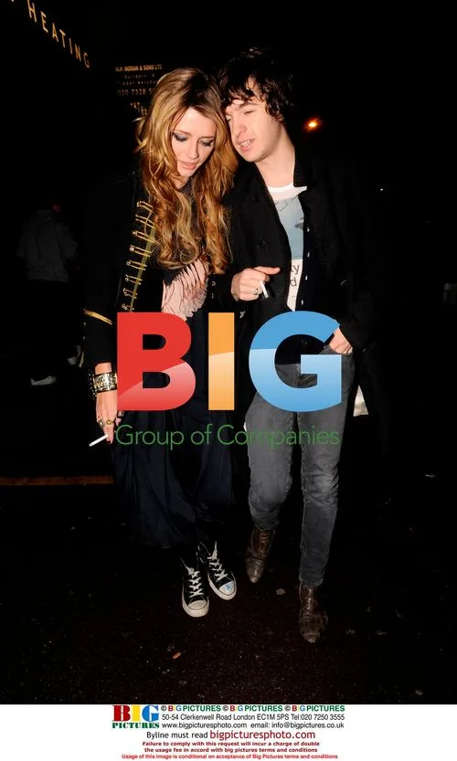 Mischa Barton and Luke Pritchard