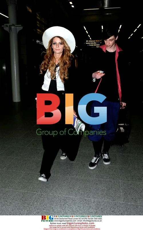 Mischa Barton and Luke Pritchard in London