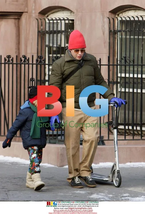 Matthew Broderick Takes Son to School