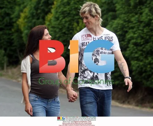 Fernando Torres and wife Olalla's holiday