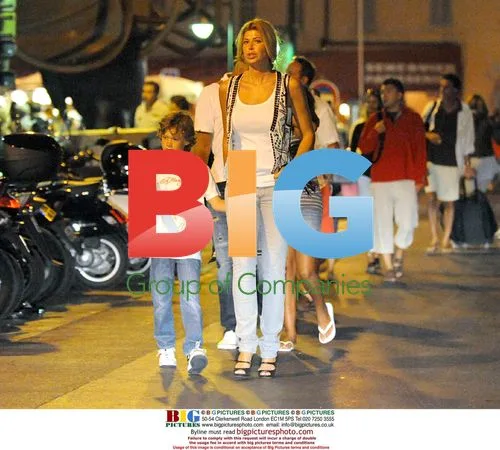 Ruud Gullit and Family in Saint Tropez