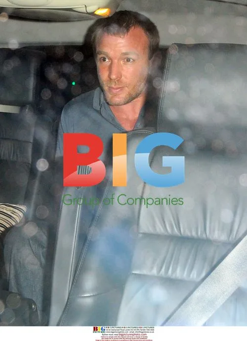 Guy Ritchie leaving Scotts restaurant