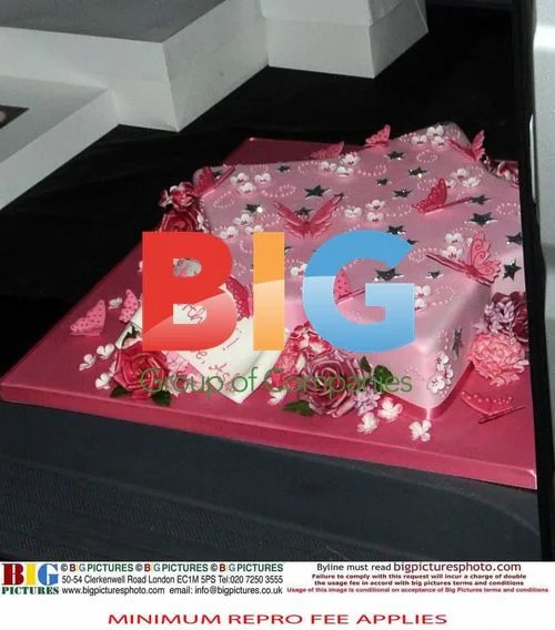 Cheryl Cole's Birthday Cake