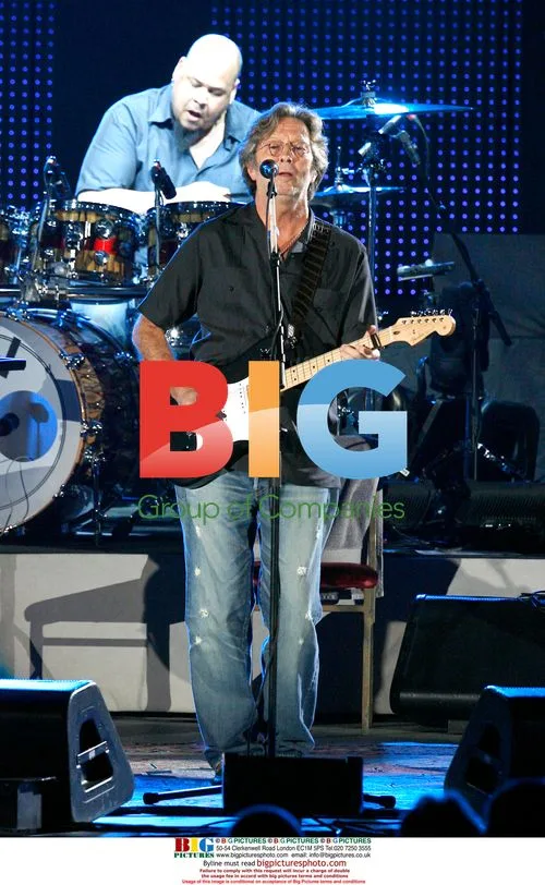 Eric Clapton and Steve Winwood at Hollywood Bowl
