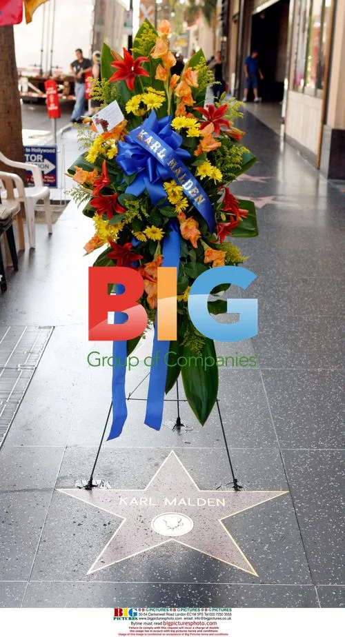 Tributes to Karl Malden at Hollywood Walk of Fame
