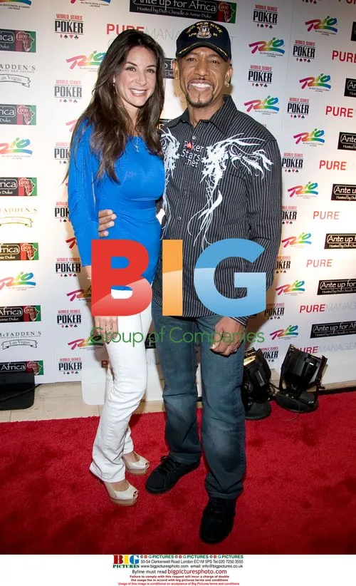 Tara Williams and Montel Williams at 2009 Ante Up For Africa