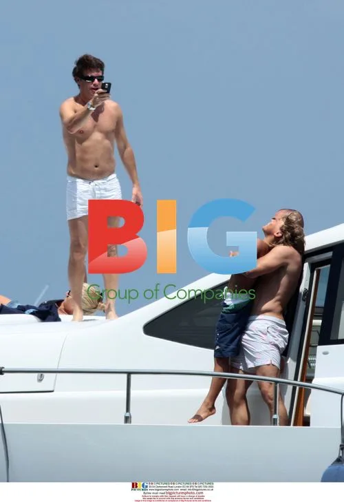Fabio Cannavaro relaxes in Capri