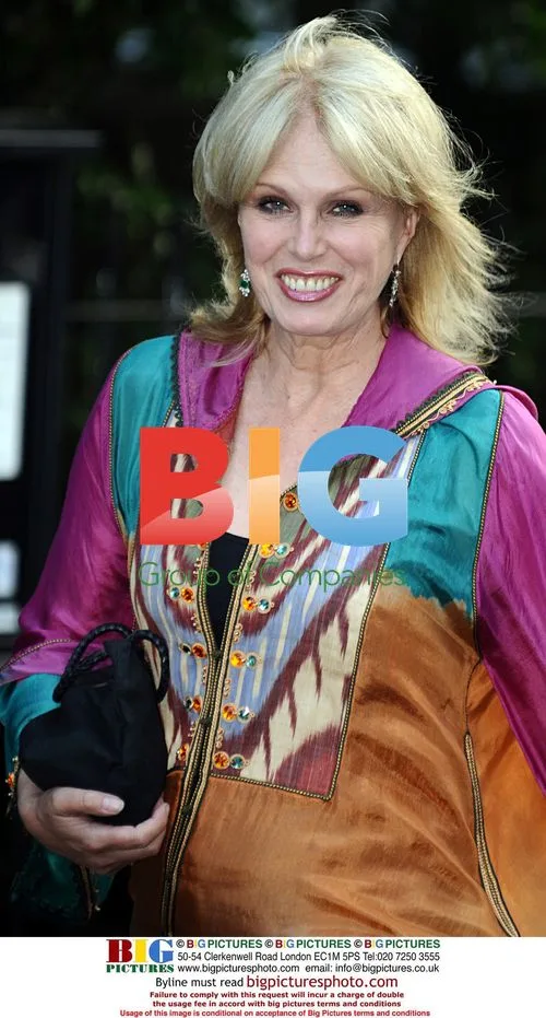 Joanna Lumley at David Frost's Party