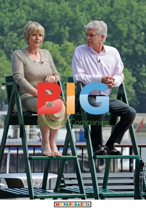 Fern Britton and Philip Schofield share a laugh