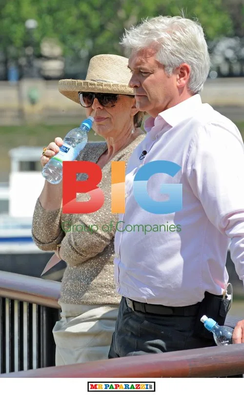 Fern Britton and Philip Schofield at ITV Studios