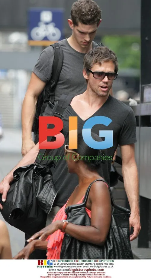 Jason Orange greeted by fans in London