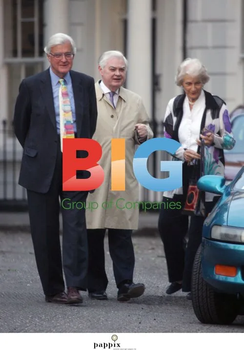 Norman Lamont Meets Kenneth Baker in North London