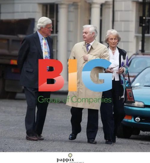 Norman Lamont meets with Kenneth Baker and wife