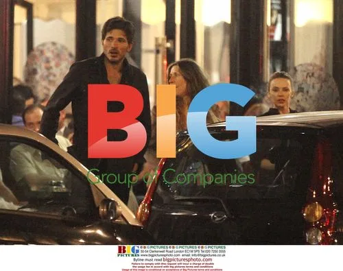 Kylie Minogue and Boyfriend Dinner