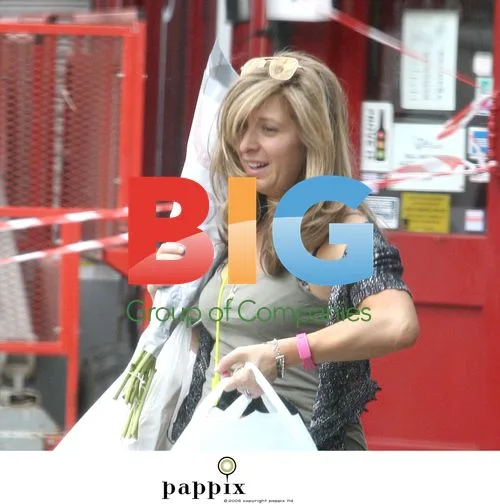 Tracy-Ann Oberman Shopping in London