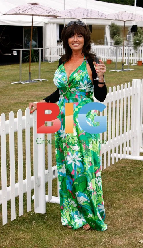 Vicki Michelle at Duke of Essex polo match