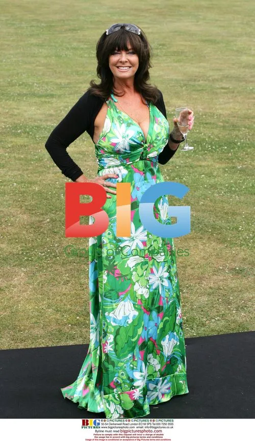 Vicki Michelle at Essex polo match