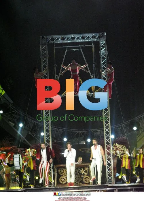 Take That Performing on The Circus Tour