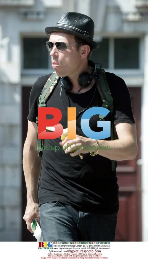 Damon Albarn Eating Banana in London
