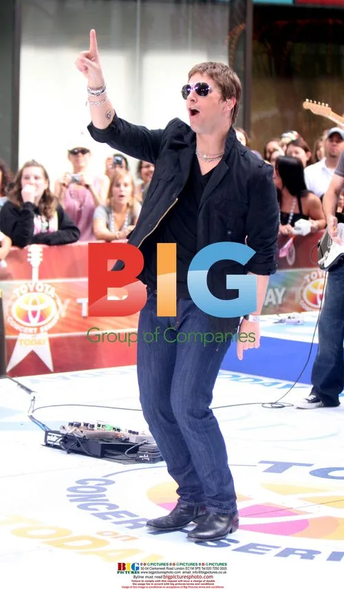 Rob Thomas performs at Today Show in NYC