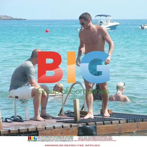 Frank Lampard on Spain Holiday