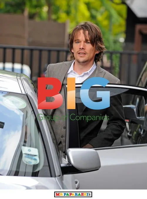 Ethan Hawke at GMTV Studios, London