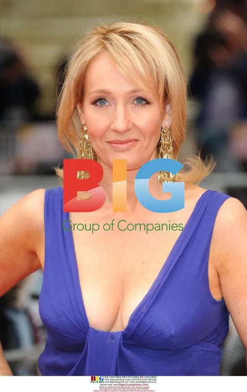 J.K. Rowling at "Harry Potter" Premiere
