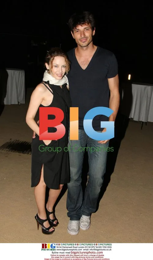Kylie Minogue Dinner in Spain
