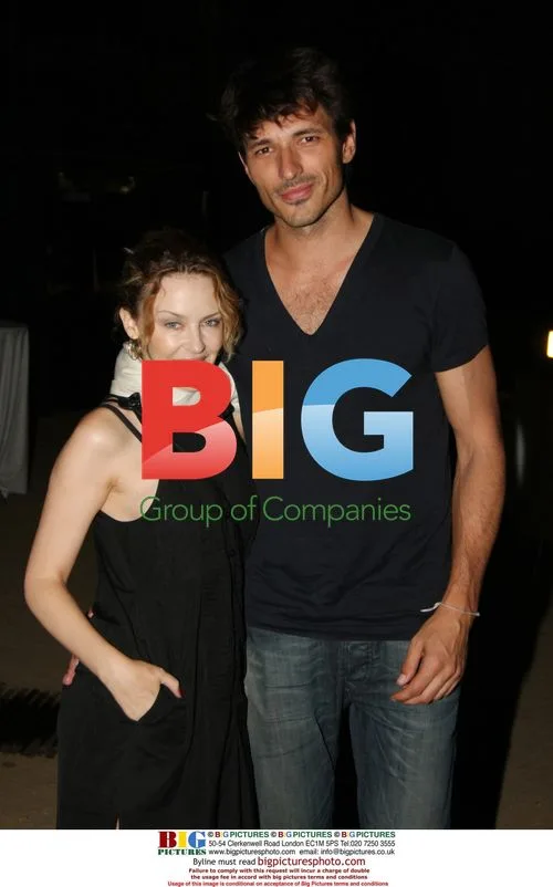 Kylie Minogue and Andres Velencoso Dinner in Spain
