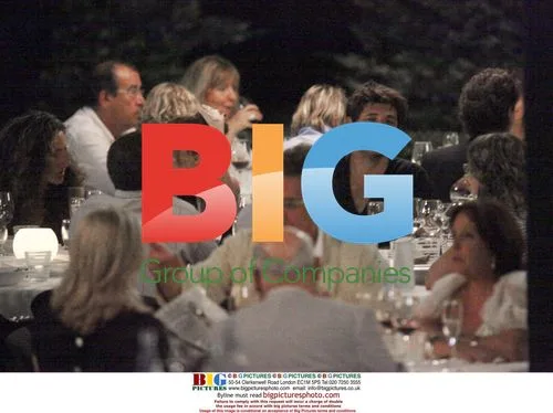 Kylie Minogue Dinner with Boyfriend in Spain