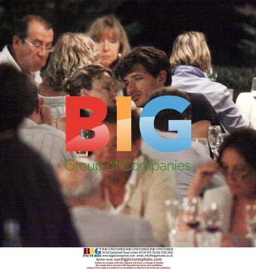 Kylie Minogue and Andres Velencoso Dinner