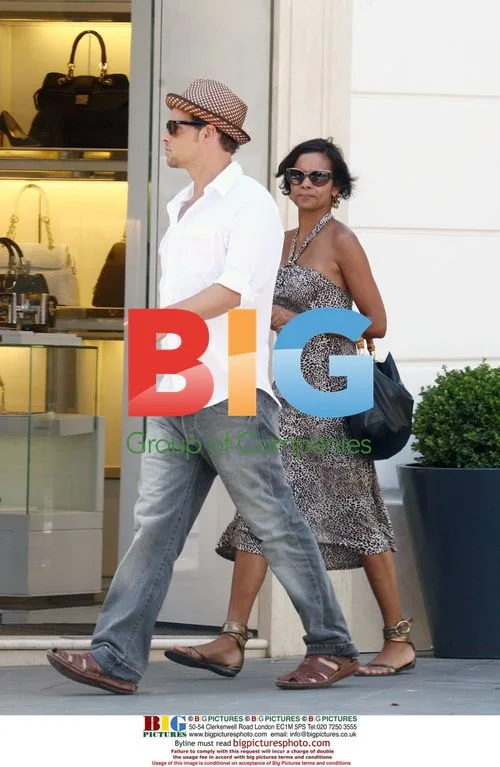 Justin Chambers and wife explore Rome