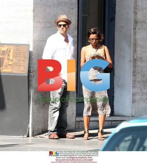 Justin Chambers and wife explore Rome