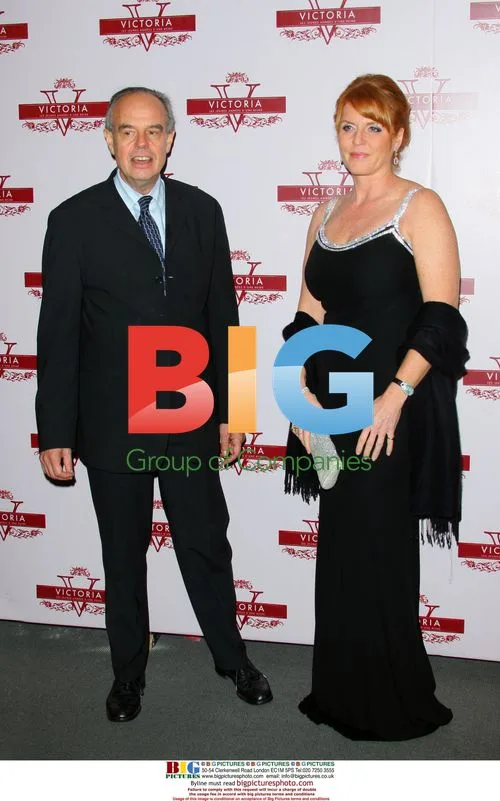 Sarah Ferguson and Mitterrand at "The Young Victoria" premiere