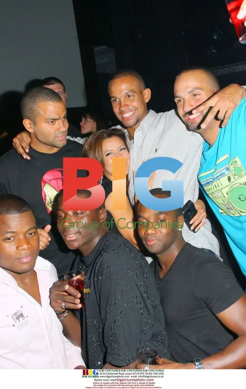 Tony Parker, Eva Longoria at Pierre Parker's 23rd Birthday