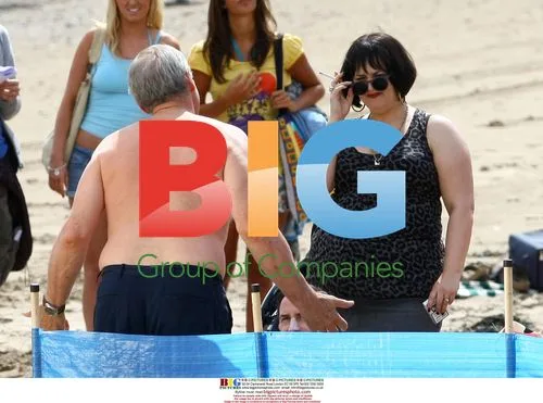 Gavin and Stacey TV Show Filming on Beach