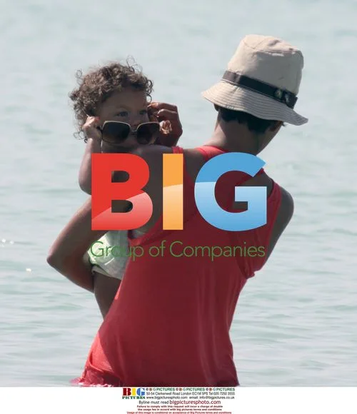 Halle Berry on vacation in Miami with family