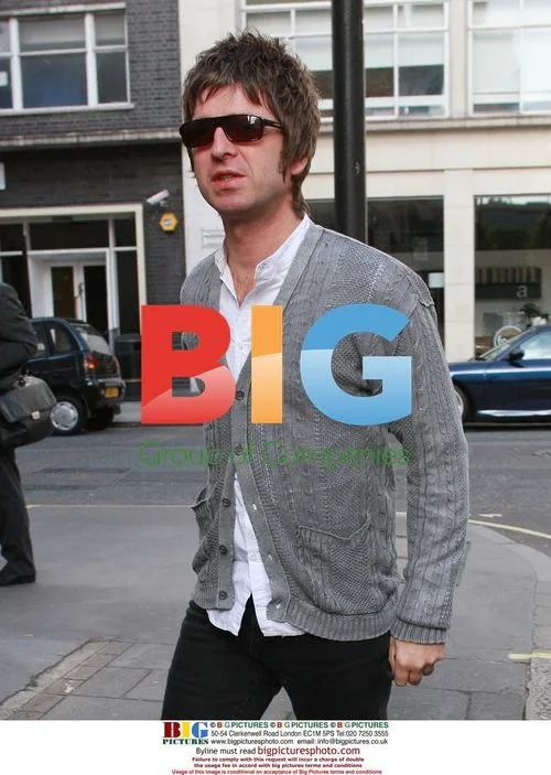 Oasis man Noel Gallagher arrives at Radio One