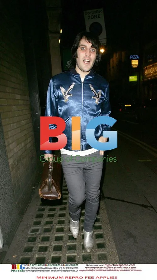 Pixie Geldof and Noel Fielding in Soho
