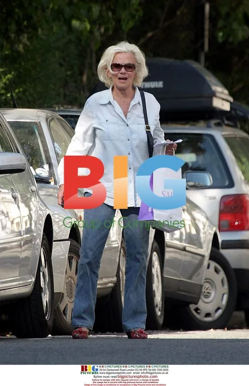 Ex Bond Girl Honour Blackman in London