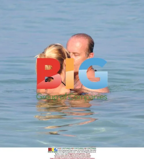Kelsey Grammer Family Beach Day in Miami