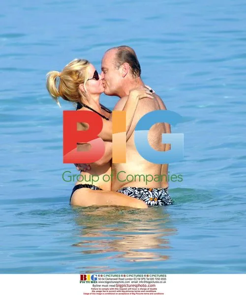 Kelsey Grammer and Family on Miami Beach