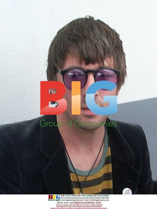 Graham Coxon of Blur at Dublin Airport