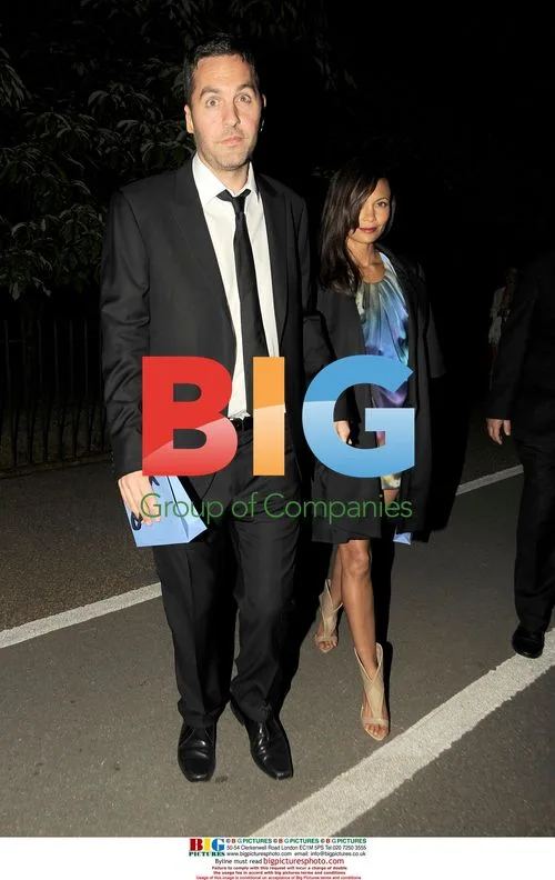 Thandie Newton and Ol Parker at Serpentine Gallery Party