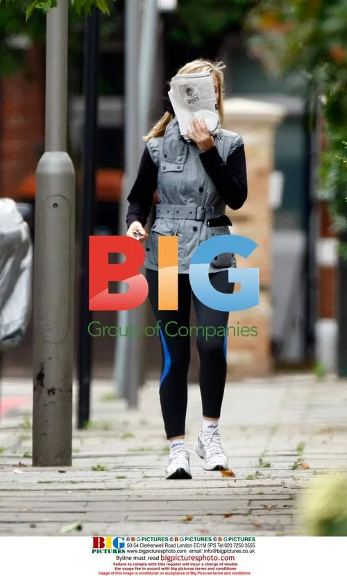 Broadcaster Fiona Phillips Spotted in London